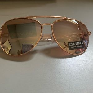 Steve Madden mirrored aviators